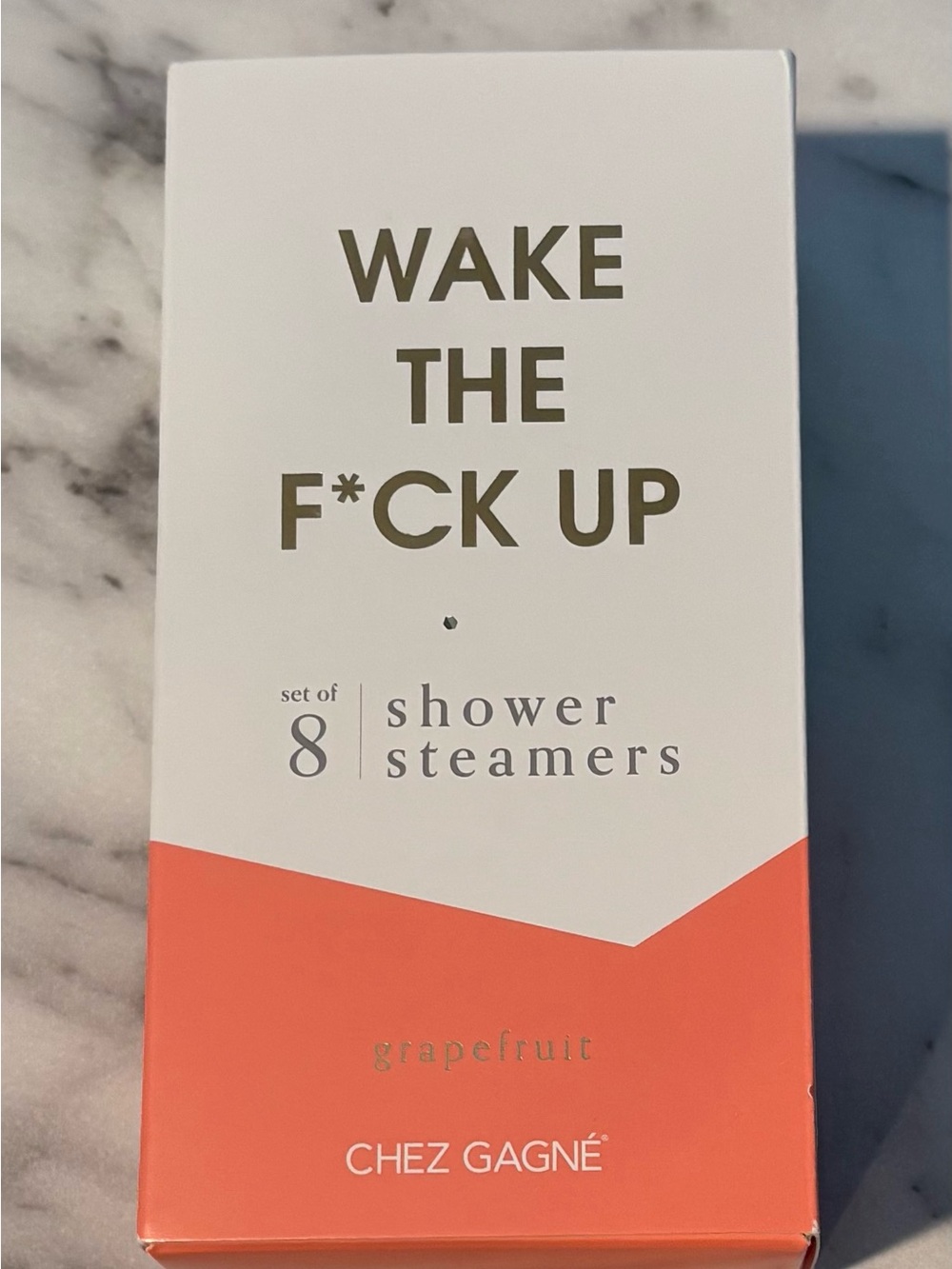 Wake The F*ck Up Grapefruit Shower Steamers - Chez Gagné
